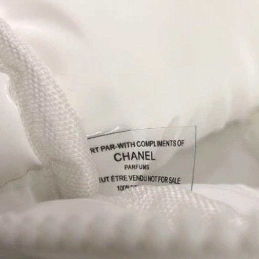 CHANEL | Bags | Chanel Cosmetic Puff Bag With Handle - Picture 10 of 11